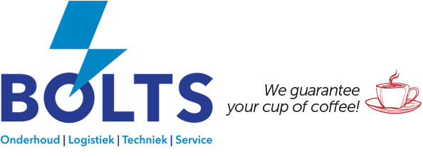 BOLTS we guarantee your cup of coffee